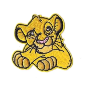 SIMBA Iron on / Sew on Patch Embroidered Badge Cartoon The Lion King Kids PT136 - Picture 1 of 1