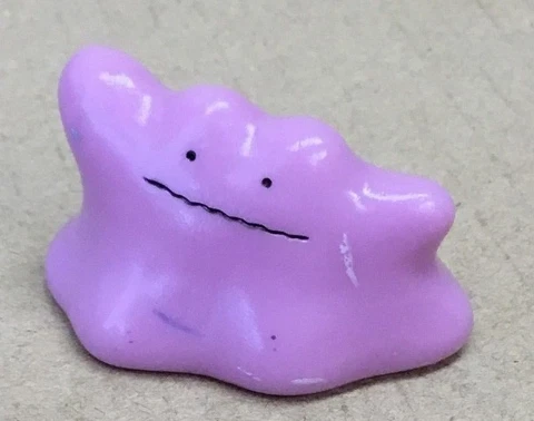 1997 Pokemon Finger Puppet Ditto Figure Gotta Catch Them All Nintendo Bandai Cover