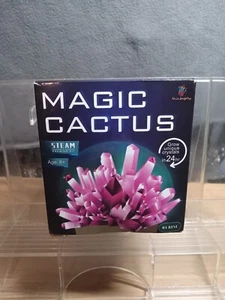 Magic Cactus Cristal Fácil de Cultivar Kit Rosa Rubini Vapor Tío Jungo Juguetes - Imagen 1 de 4