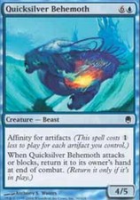1x Quicksilver Behemoth - Foil MTG Darksteel NM Magic Foil