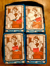 32 Wax Packs 1986 PACIFIC LEGENDS Baseball Limited Edition HALL OF FAMERS