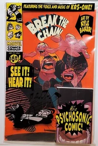 BREAK THE CHAIN #1 Polybeutel mit Musik-Audiokassette (Marvel Comics) Sehr guter Zustand/nm - Bild 1 von 2