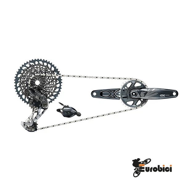 Gruppo Sram Gx Eagle Lunar 1 x 12 velocità , Dub Boost, 175mm, 32 Denti - Immagine 1 di 1