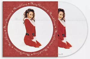 MARIAH CAREY LP Merry Christmas PICTURE DISC VINYL 2024 New In stock MAILS SAME - Picture 1 of 6