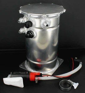 Olla de remolino de 3 litros montada en base AN-6 (6AN) con kit interno de bomba de combustible E85 de 325 lph - Imagen 1 de 19