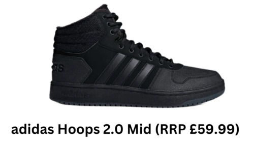 adidas Hoops 2.0 Mid Mens Trainers Boots B44621 ~RRP £59.99 CLEARANCE OFFER