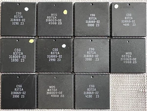 Gras Agnus Csg 8372A (1x Puce - USA) Amiga 500/500 A2000 / Commodore, Works - Afbeelding 1 van 2
