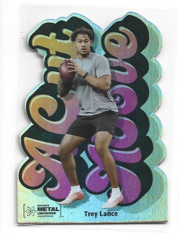 2021 Skybox Metal Universe Champions A Cut Above Trey Lance ACA-11 - Image 1 of 1