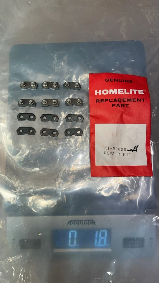 Chainsaw Connecting / Joining / Repair Links (12-piece), For Size .40 - Image 1 of 2