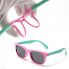 Polarized Kids Silicone Sunglasses Boys Girls Eyewear Shades UV400 Baby Children