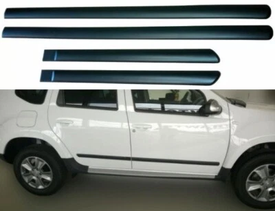 Molduras de protección de puerta lateral tiras de frotamiento protectores DACIA DUSTER MK2 2017+ - Imagen 1 de 4