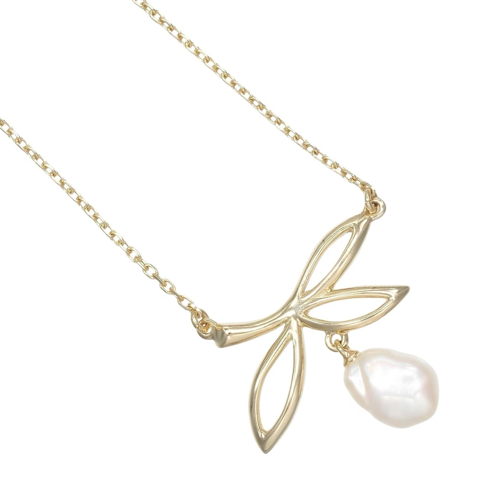 MIKIMOTO Necklace K14 Yellow Gold/Pearl 3.4g Women - Image 1 of 4
