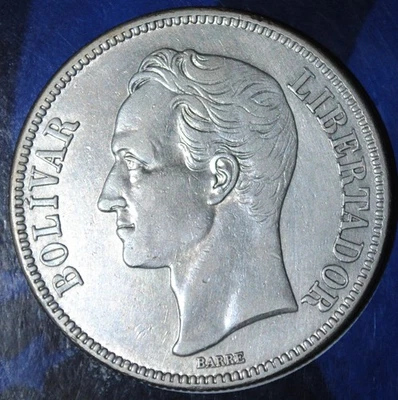 Venezuela 1936 5 bolívares {{{T548 Foto 1 de 3