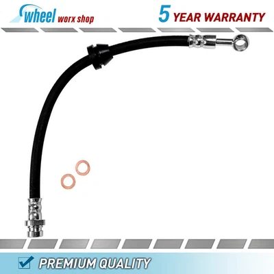Manguera hidráulica de freno delantera izquierda o derecha para Chevrolet Aveo 2004-2011 Pontiac G3 Foto 1 de 4