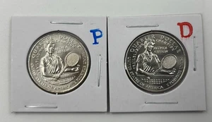 2025 PD P D ALTHEA GIBSON American Women Quarter 2-Coins ⭐FROM ROLLS⭐ - Picture 1 of 3