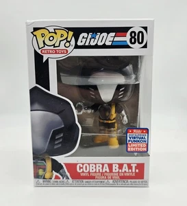 Funko POP! GI Joe 80 Cobra B.A.T. 2021 Summer Funkon w/ .50mm Protector *Read* - Picture 1 of 8