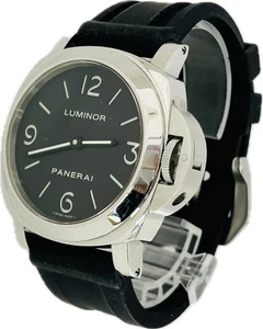 Panerai Luminor Base OP6568 PAM00112 schwarz Handaufzug Herrenuhr TOP A4429 - Bild 1 von 11