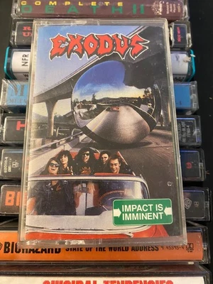 Exodus *Impact Is Imminent *cassette tape *VG+/VG+ *1990 *Capitol *C4-90379 - Image 1 of 4