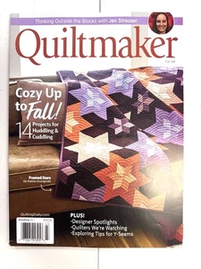Quiltmaker Magazine Fall 2024 Cozy Up To Fall Quilting Quilts Pattern - Picture 1 of 12