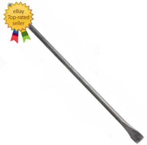 Rascador 450 mm 17" pulgadas de largo aire neumático martillo cincel cuello redondo - Imagen 1 de 11