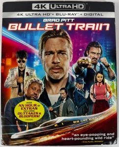 Bullet Train Ultra HD 2022 UHD 4K Brad Pitt Sandra Bullock Action Thriller NEU - Bild 1 von 6
