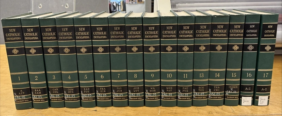 New Catholic Encyclopedia 1967 - Image 1 of 4