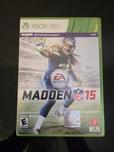 Madden NFL 15 CIB (Microsoft Xbox 360, 2014) Complete With Manual Tested & Works - Picture 1 of 4