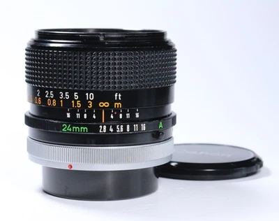 Canon FD 24 mm/1:2.8 S.S.C. - 2.8/24 mm SSC, with 1 year warranty - Image 1 of 4