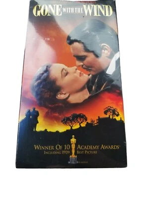Gone With the Wind, VHS, Box Set-2 Tapes, FACTORY SEALED - Image 1 of 4