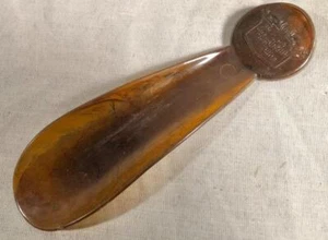 VINTAGE FLORSHEIM SCHUHE WERBUNG HARTPLASTIK SCHUHLÖFFEL - Bild 1 von 3