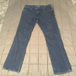 Jeans uomo Quick Silver vestibilità ampia 36x34 blu denim skate - Foto 1 di 10