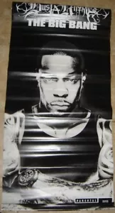 BUSTA RHYMES ~ PÓSTER PROMOCIONAL DE DOBLE CARA VINILO THE BIG BANG - Imagen 1 de 1
