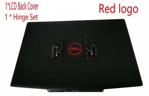 New For Dell G3 15 3500 / Dell G3 15 3590 LCD Back Cover + Hinge Set  (Red Logo) - Picture 1 of 6