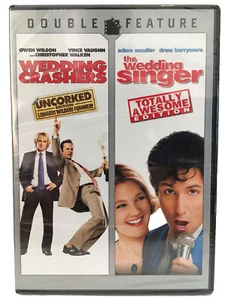 Wedding Crashers/Wedding Singer (DVD 2013, 2-Disc Set) Double Feature New Sealed - Picture 1 of 2