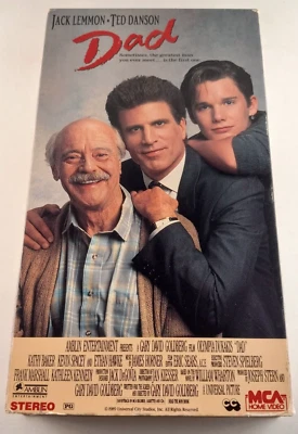 Dad (VHS) 1989 Jack Lemmon, Ted Danson, Olympia Dukakis TESTED - Image 1 of 3