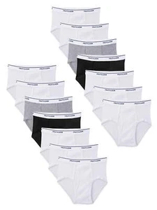 Fruit of the Loom Boys' EverSoft Cotton Briefs, 14 Pack, Sizes S-XL - Picture 1 of 2
