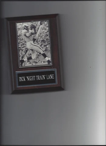 DICK NIGHT TRAIN LANE PLAQUE LOS ANGELES RAMS LA FOOTBALL NFL Cover