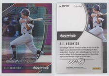 2020 Panini Prizm Draft Picks Red and Purple Hyper Prizm AJ Vukovich #PDP119