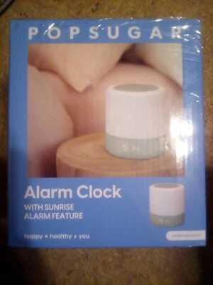 POPSUGAR Digital Sleep Aid Alarm Clock, Sunrise Simulation, Natural Sounds - Image 1 of 3