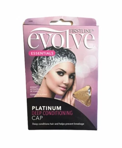 Gorro de ducha acondicionador profundo Firstline Evolve Essential Platinum gorro de pelo nuevo - Imagen 1 de 2