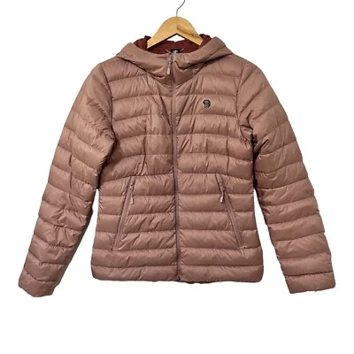 Chaqueta acolchada Mountain Hardwear para mujer Rhea Ridge talla XS rosa empaquetable Foto 1 de 4