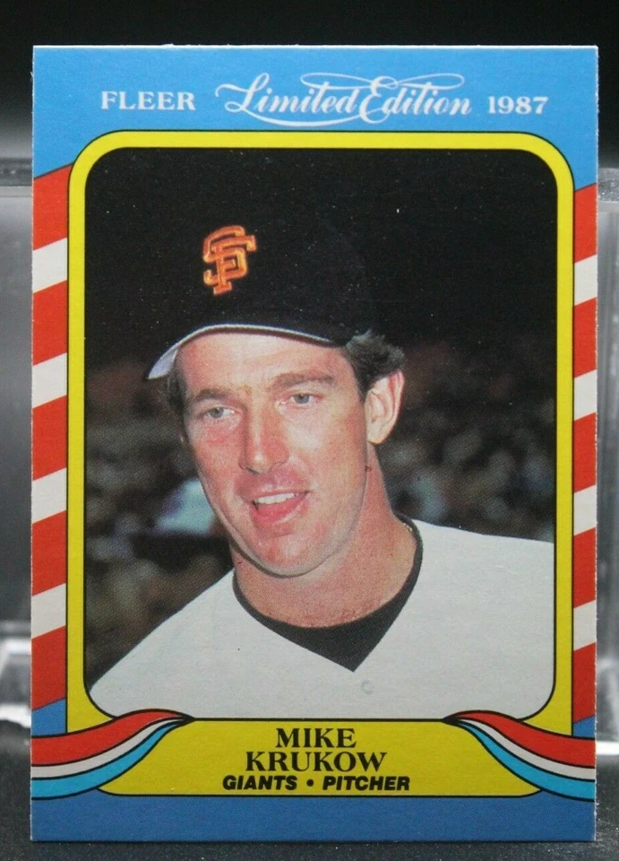 Mike Krukow (Giants) - 1987 Fleer Limited #24 - Image 1 of 1