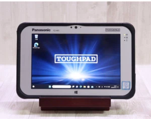 Panasonic TOUGHPAD FZ-M1 Core m5-6Y57 4G SSD:128G SIM Free Win10 Used japan - Picture 1 of 8