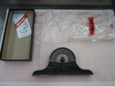 Starrett PR-1224W Protractor Head for Combination Squares & Protractors with Box - Image 1 of 4