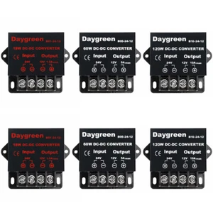 2PCS DC 24V Step Down to DC 12V Buck Converter 18W 60W 120W Voltage Regulator US - Picture 1 of 15