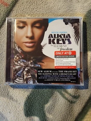 ALICIA KEYS / THE ELEMENT OF FREEDOM *NEW SEALED TARGET EXCLUSIVE CD DVD COMBO  - Image 1 of 3