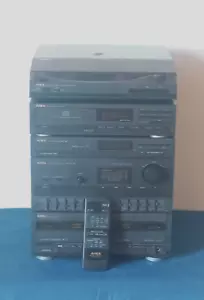 AIWA Stereo Hi-Fi CX-75Z - Giradischi PX-E75 - Lettore CD -DX-M75E- Telecomando- - Foto 1 di 24