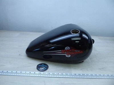 Harley Sportster XL1200 XL883 S226 1992. tanque gasolina gasolina negro pintura original Foto 1 de 4