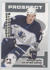 2006-07 ITG Heroes and Prospects Matthew Spiller #77