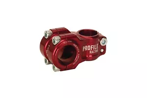 PROFILE Racing Helm Stem - Red - 40mm Reach - 35mm Clamp Area - MTB - USA Made - Picture 1 of 1